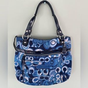 COACH POPPY tote bag authentic